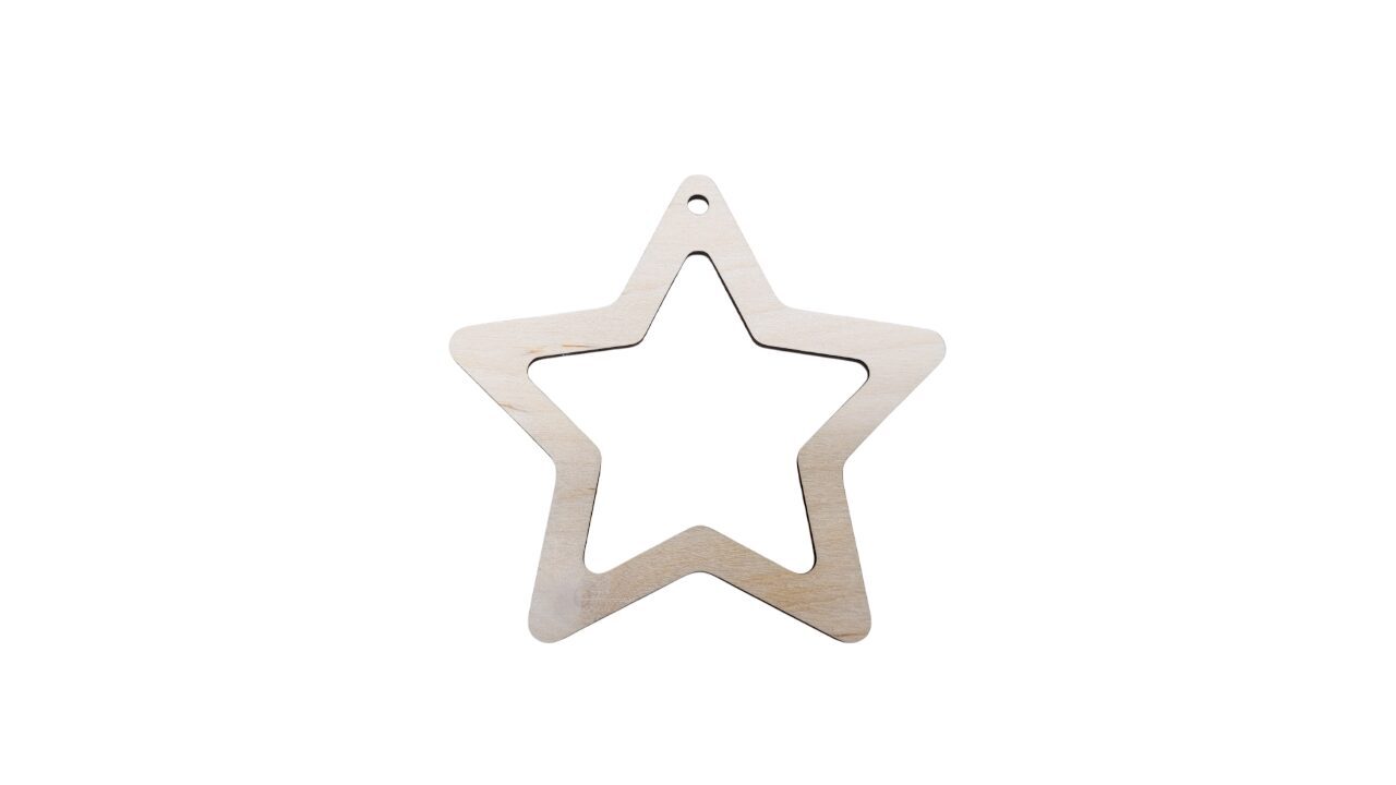 Zvaigzne 100x95x3mm