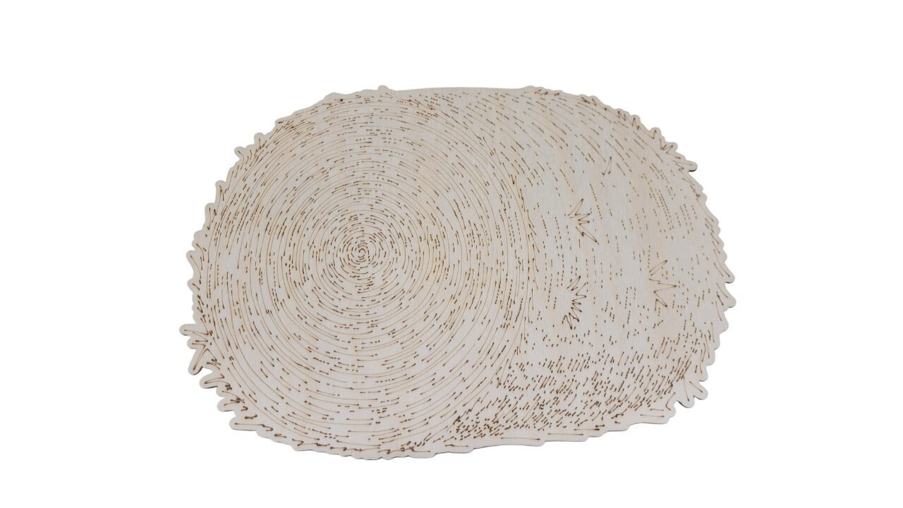 Koka forma "Siena rullis" |