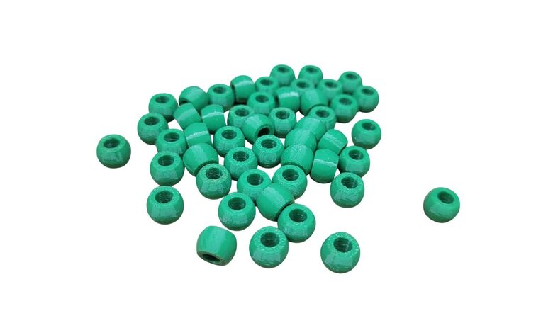 Pērlītes | 50 gab. | Zaļa krāsa