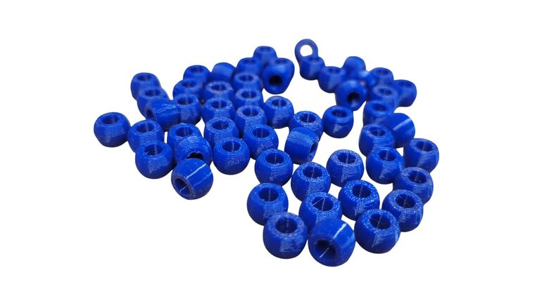 Pērlītes | 50 gab. | Zila krāsa