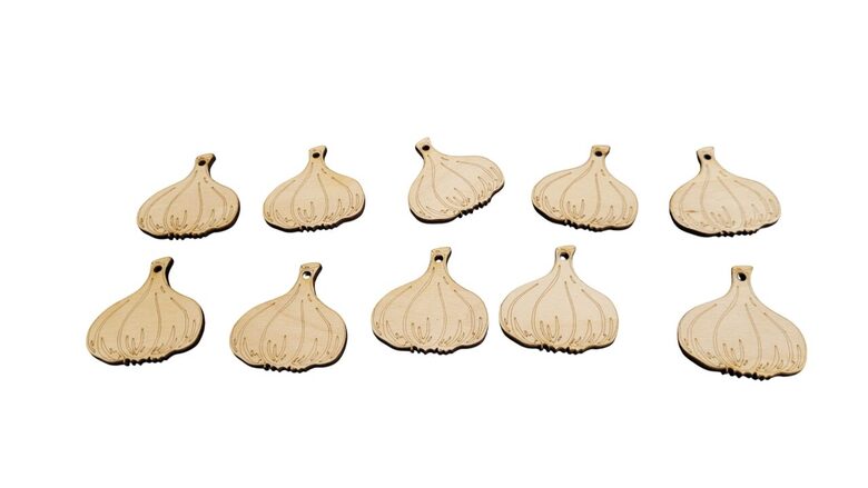 Koka Ķiploki | 10 gab. | 45x42mm