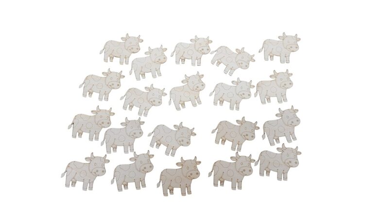 Koka govis | 53x42x3 mm | (20gab.)