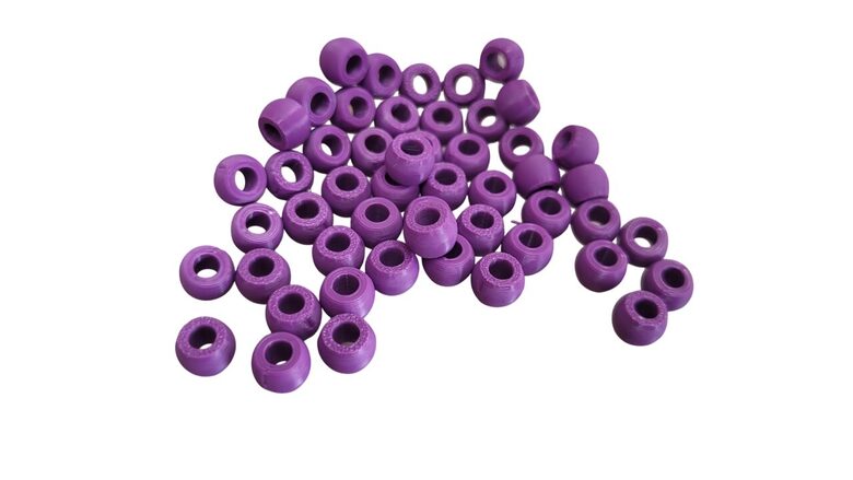 Pērlītes | 50 gab. | Violeta krāsa