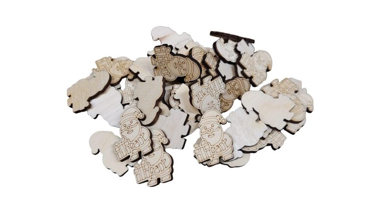 Ziemassvētku vecīši | 30x23x3mm 