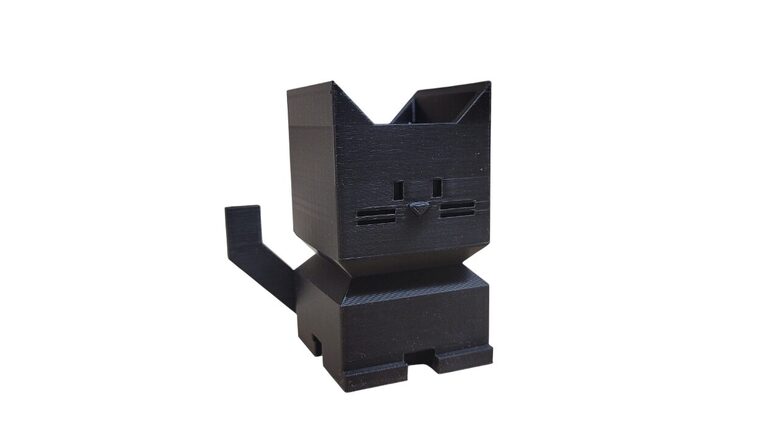 Organizators rakstāmpiederumiem "Kaķis" | Melna krāsa