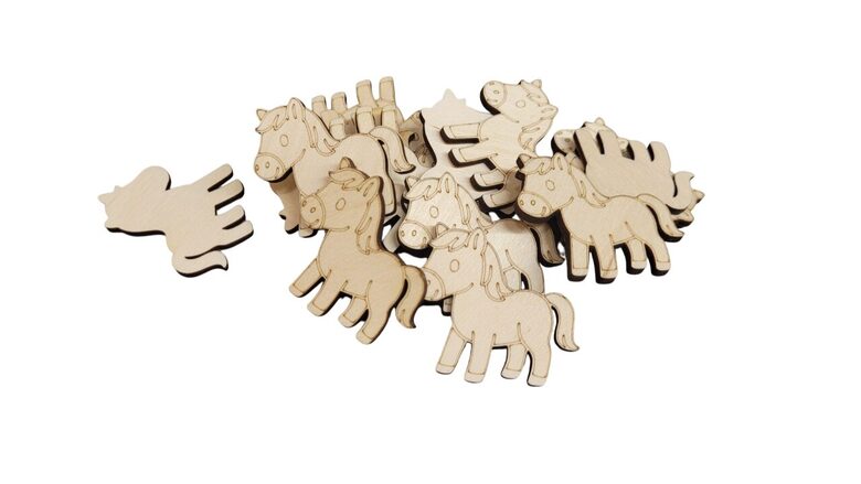 Koka zirgi | 20 gab. | 50x35mm