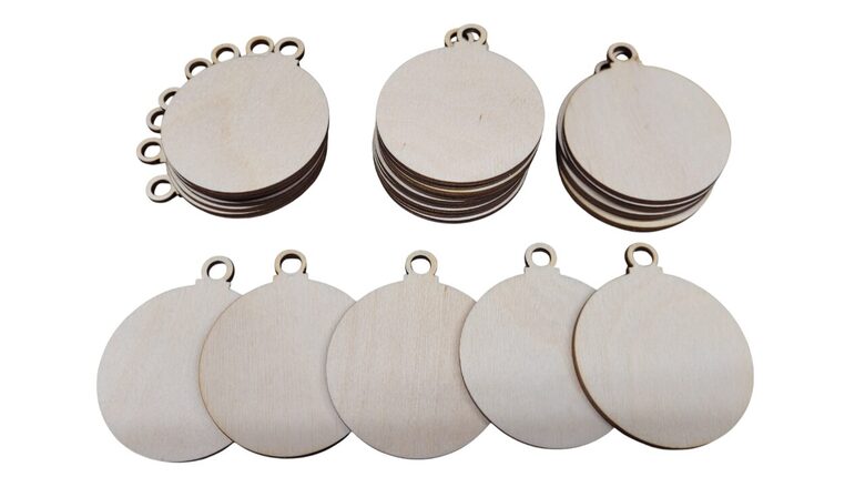 Ziemassvētku rotājums "Bumbulis" | 70x60x3mm