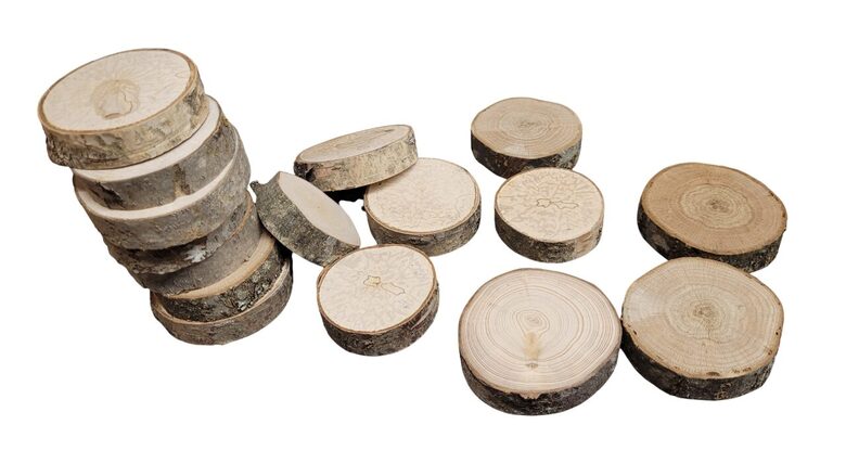 Slīpēta koka ripa | 70-90mm Diametrs