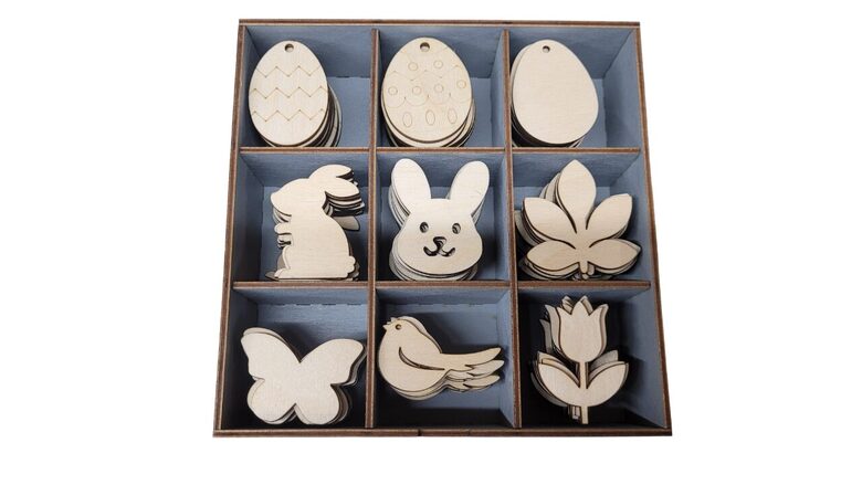 Lielais Lieldienu Koka Figūriņu komplekts