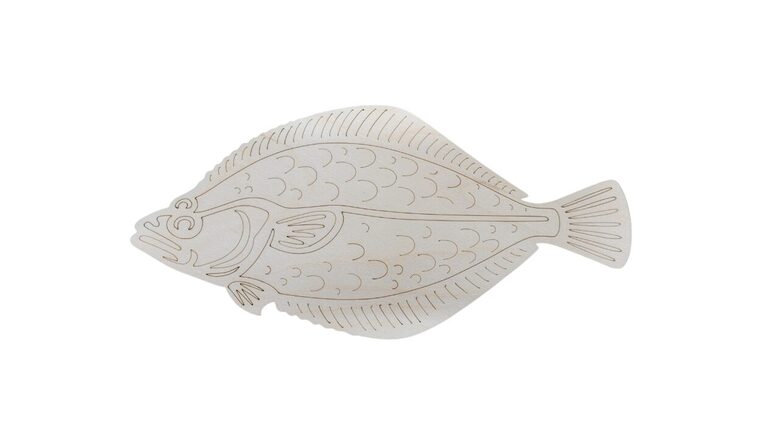 Koka zivs "Plekste" | 295x145x3mm