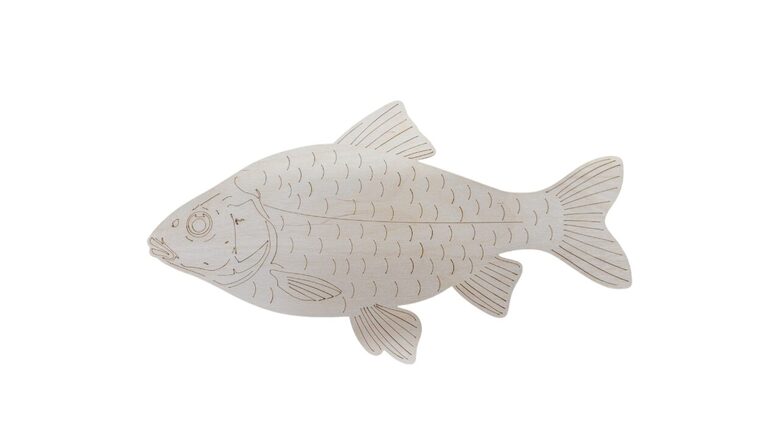 Koka zivs "Līnis" | 305x170x3mm