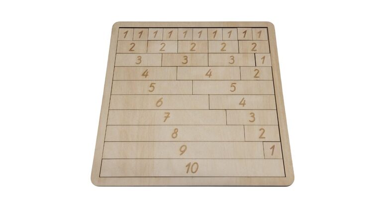 Koka puzle "Skaitļa sastāvs"