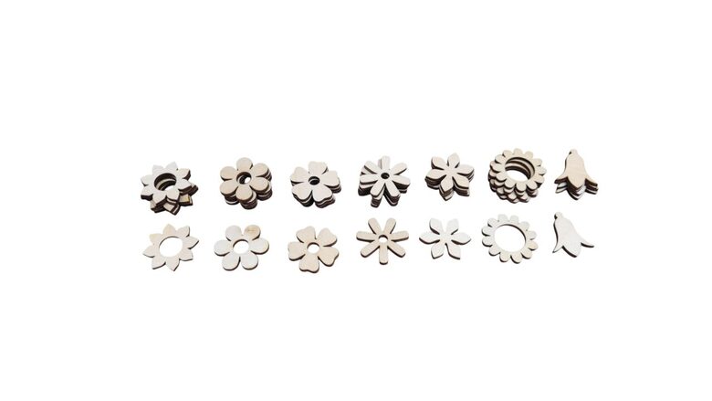 Koka puķes "Mix" | 30 Gab.