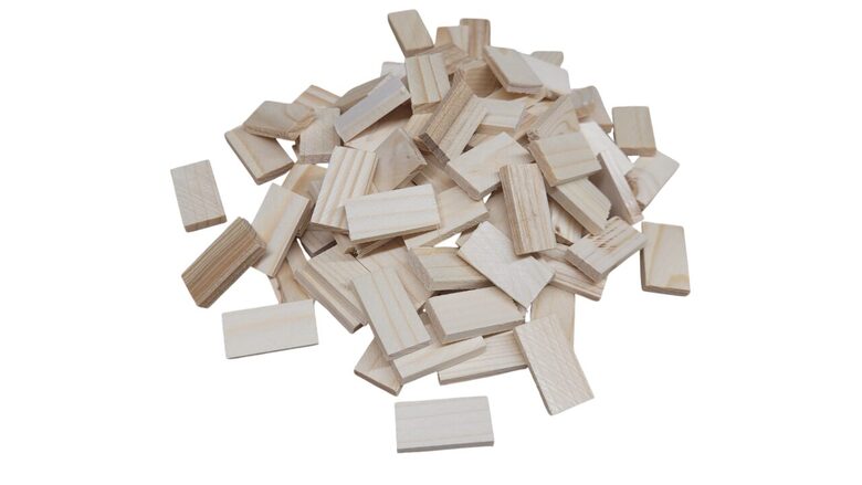 Neapstrādāti koka kluči | 35x17x6mm (100 gab.)