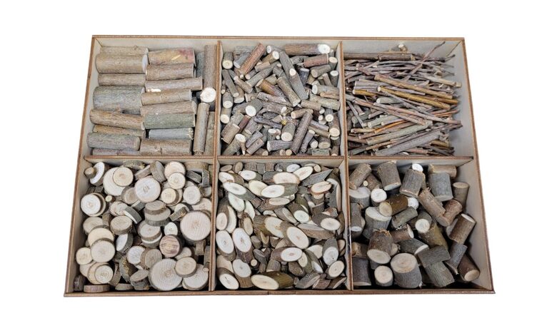 Vidējais Dabīgo materiālu komplekts