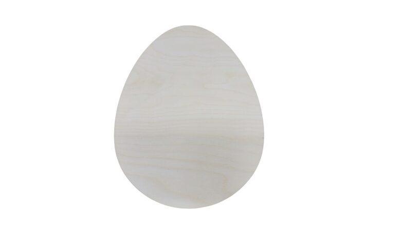 Œuf en bois | 385x290x3 mm