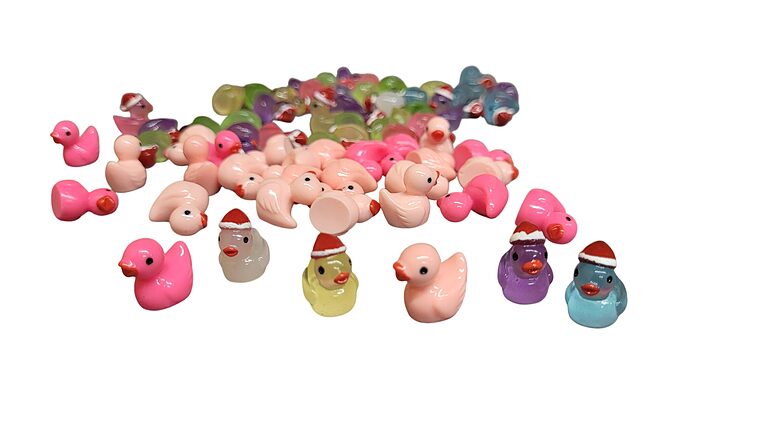 Mini Ducks “Mix” | 5 pcs. | 15 mm
