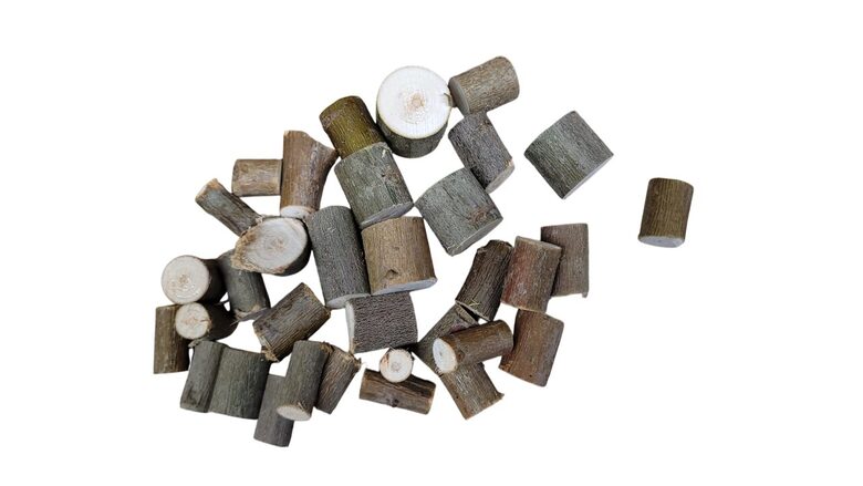 Koka zari  | 30gab | 20 mm garums | 5-25mm Diametrs