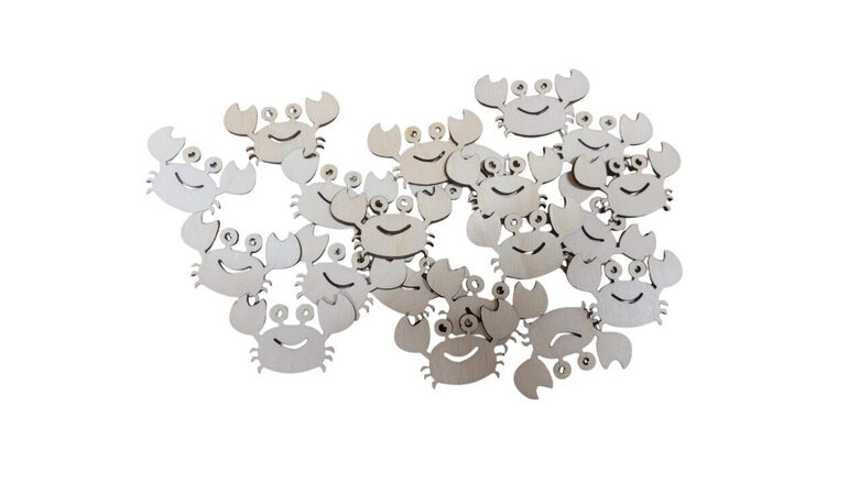 Koka krabji | 52x32x3mm