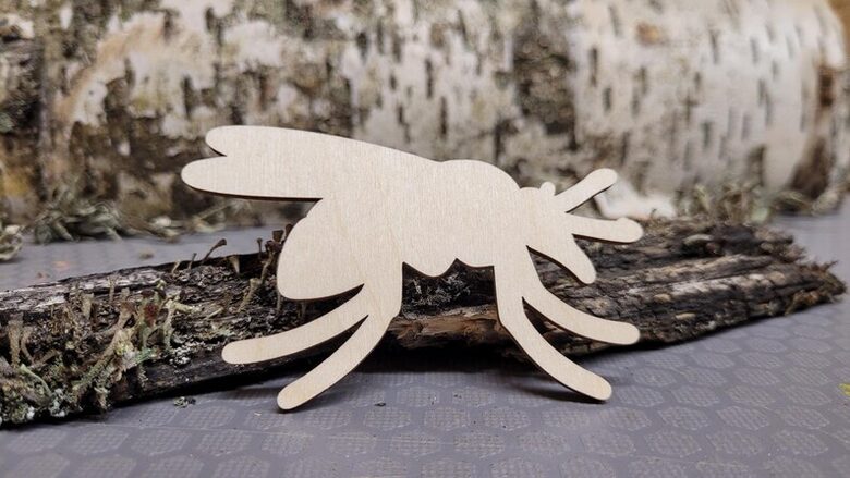 Sylwetka komara | 100x63x3 mm