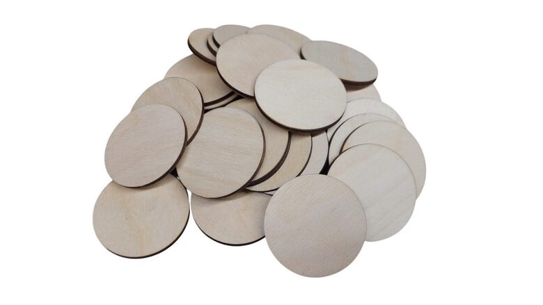 Koka apļi | 50mm Diametrs