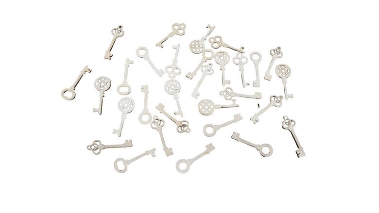 Koka atslēgas "Mix" (30gab.)