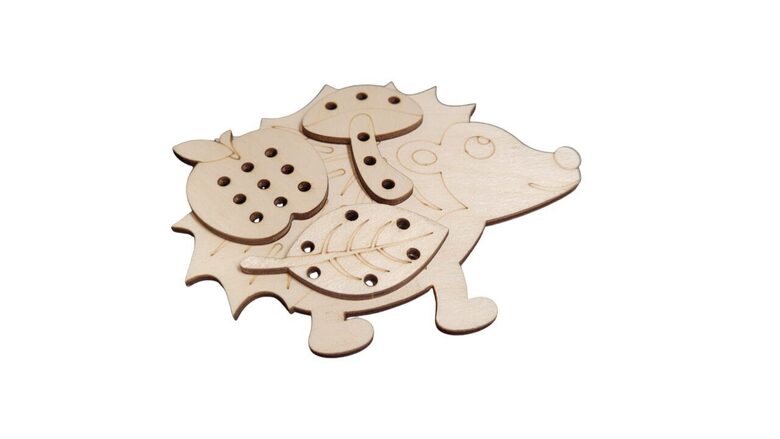 Caurumotu Figūriņu komplekts.