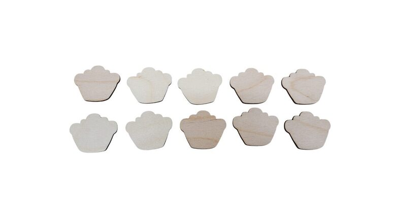 Mini koka kēksi (10gab.)