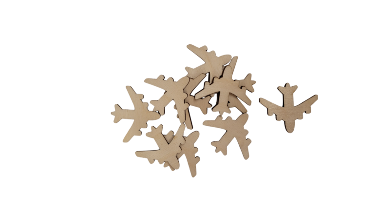 Koka lidmašīnas (10gab.)