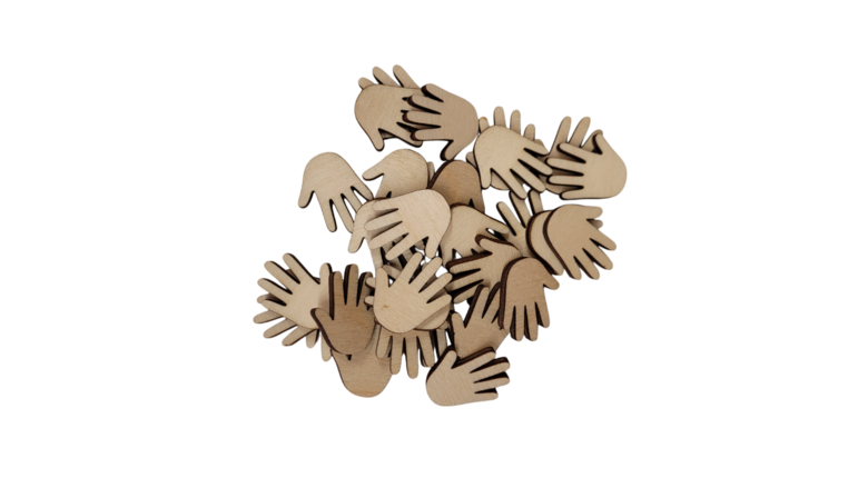 Koka plaukstiņas (30gab.)