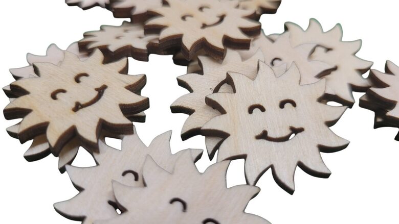 Koka saulītes (20gab.)