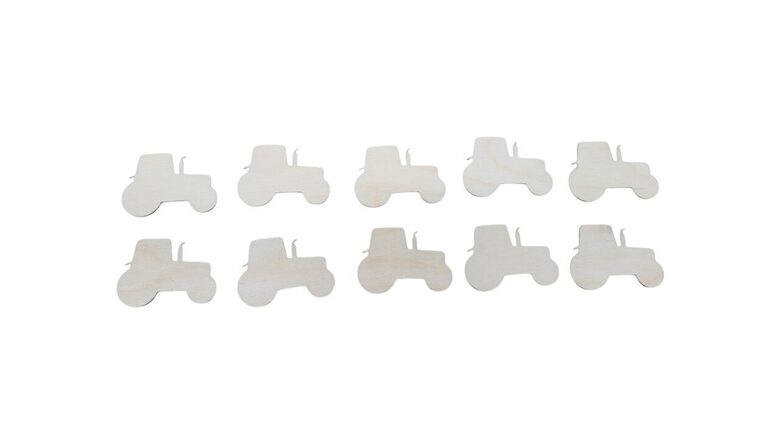 Koka Traktoru Komplekts (10 gab.) | 57x41mm