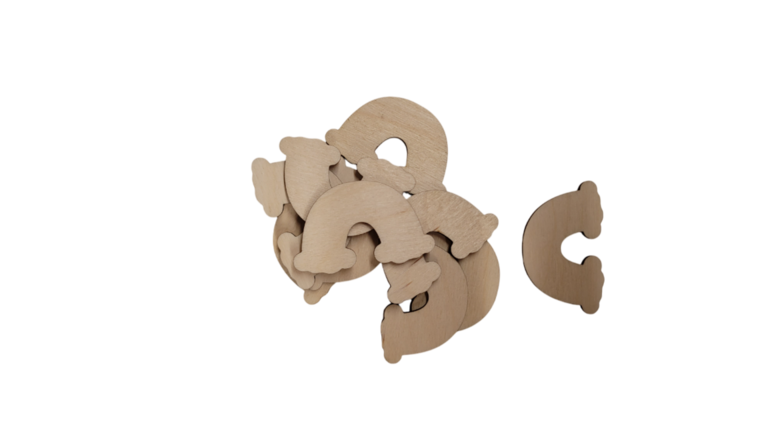 Koka varavīksnes (10gab.)