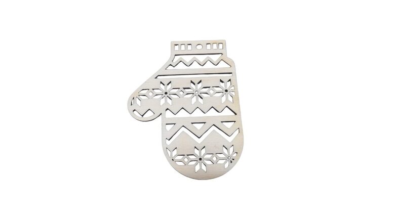 Ziemassvētku rotājums "Cimds"