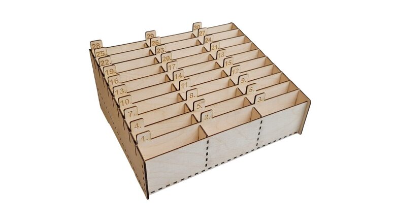 Kaste telefoniem 30 vietas