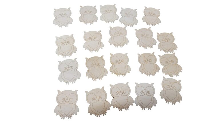 Koka pūces | 50x40x3mm