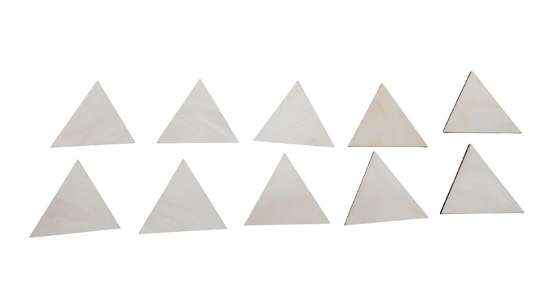 Koka Trijstūri | 10 gab. | 83mm malas garums