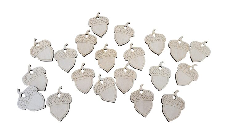 Koka zīles (20gab.)