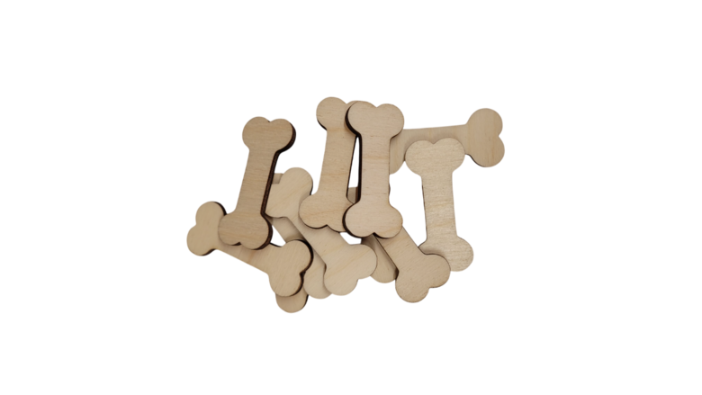 Mini koka kauliņi (10gab.)