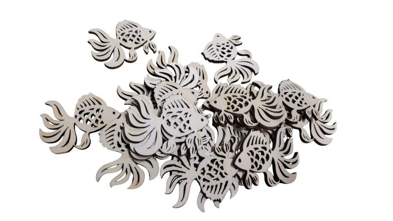 Koka zivis | 48x38x3mm