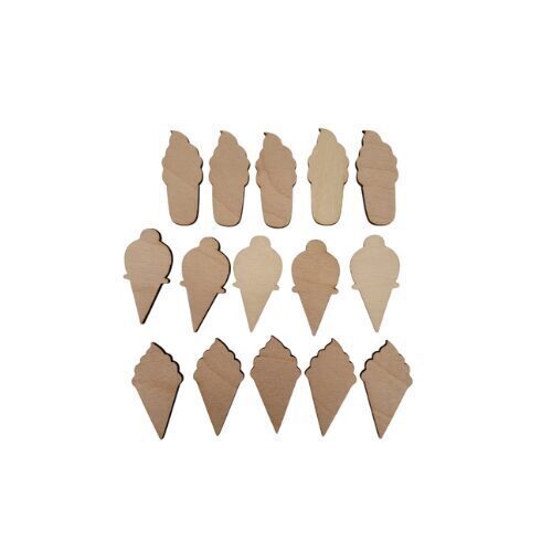 Mini  koka saldējumi (15gab.)