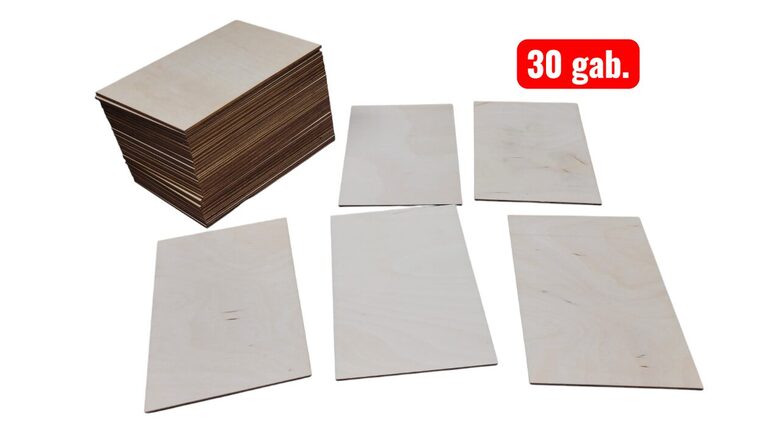 Koka taisnsūri | 150x100x3mm | 30 gab.