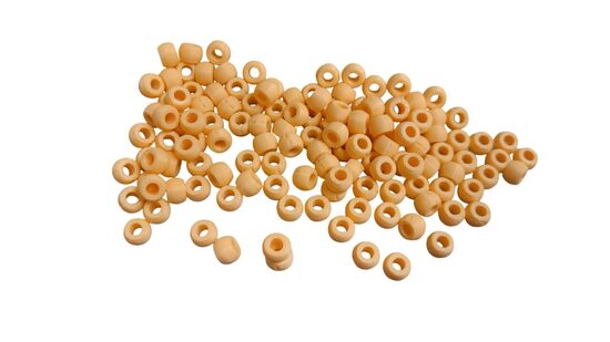 Pērlītes | 50 gab. | Gaiši oranža krāsa