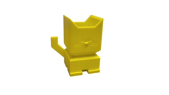 Organizators rakstāmpiederumiem "Kaķis" | Dzeltena krāsa