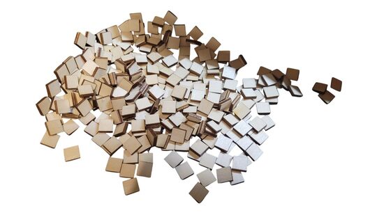 Koka kvadrāti | 10x10x3mm | 300 gab.