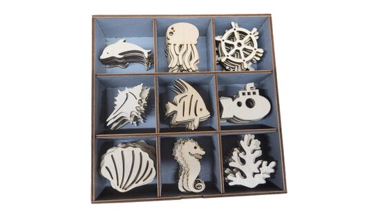 Koka okeāna figūriņu komplekts