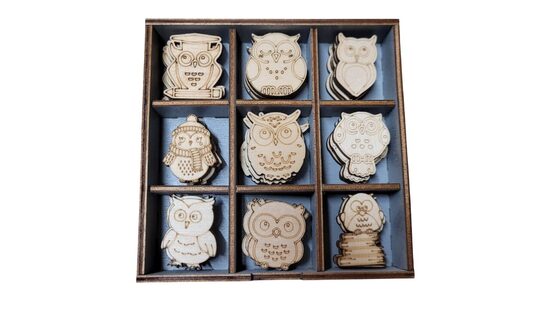 Koka figūriņu komplekts