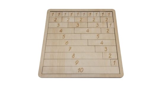 Koka puzle "Skaitļa sastāvs"