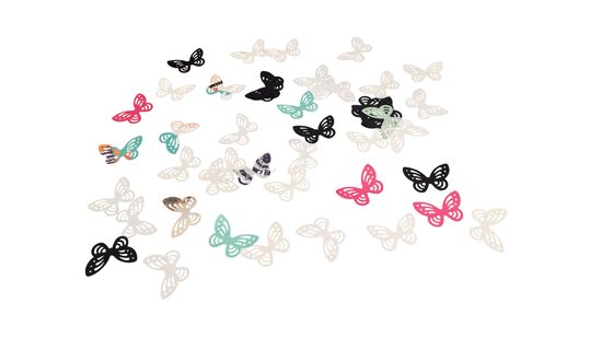 Papierowe motyle „Mix” | 50 szt. | 45x33 mm
