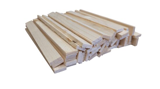 Medinės lazdelės 200x18x9 mm (35 vnt.)